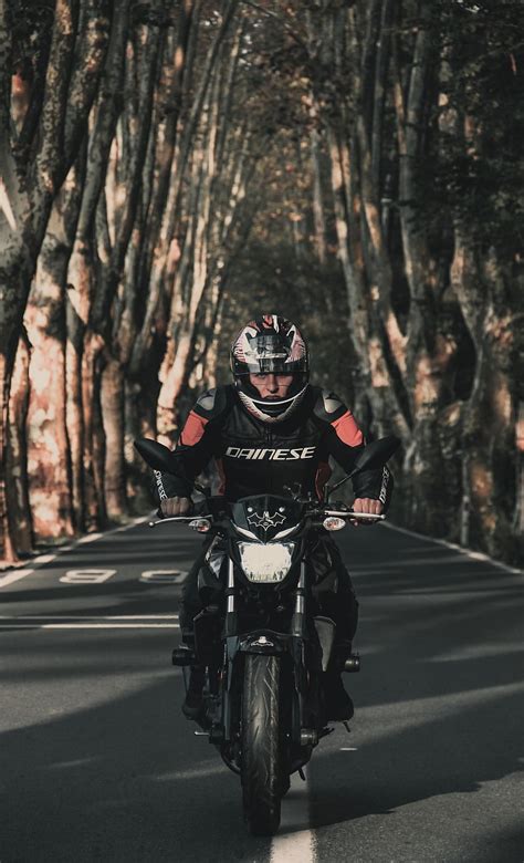 Motorcyclist Motorcycle Bike Biker Road Hd Phone Wallpaper Peakpx