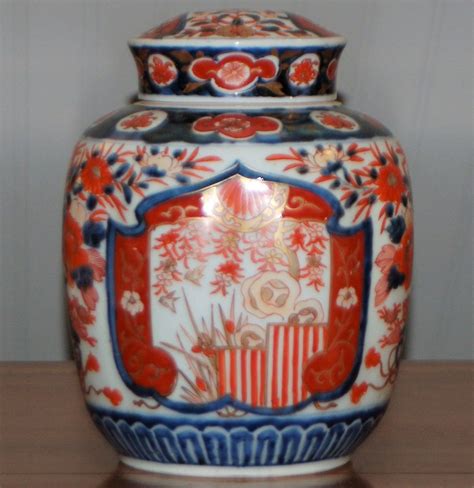 Antique Japanese IMARI Inch Ginger Jar Tea By TenHillsAsianArt Ginger Jars Imari Porcelain