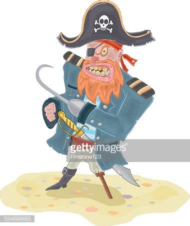 Angry Pirate Vector Illustration Stock Clipart Royalty Free Freeimages