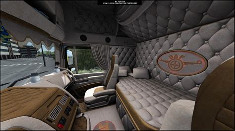 Interior Daf Xf105 New Ets 2 9 Toster007 Custom