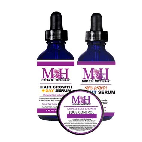 Hair Growth Serum Triple Threat Hydrate Bundle Mink Hair Wholesale