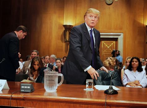 Donald Trumps Trips To Capitol Hill Years Ago Foretold Themes Of