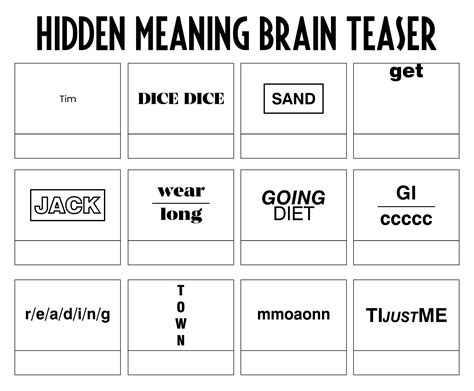 Printable Brain Teasers For Kids Woo Jr Kids Activities Children S
