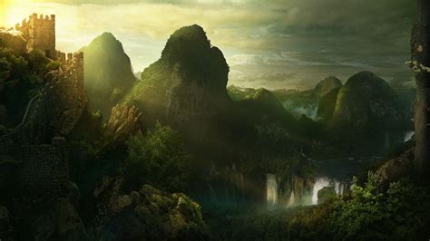 Nature Fantasy Backgrounds Kreativbook