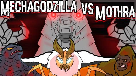 Godzilla Gvk Mechagodzilla Vs Mothra Godzilla Comic Dub Youtube