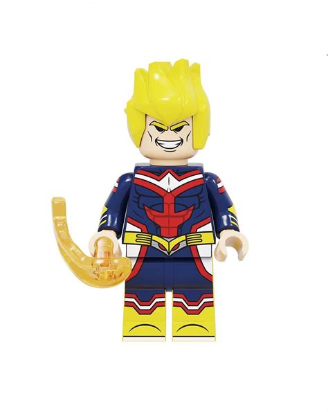 All Might Minifigures Lego Compatible My Hero Academia Minifigure