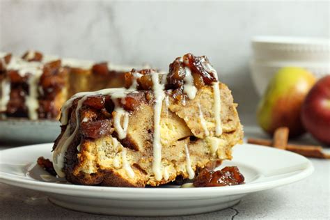 Upside Down Apple French Toast Bake My Eager Eats