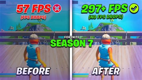 How To Fix Fps Drops And Boost Fps In Fortnite Chapter 2 Season 7 Youtube