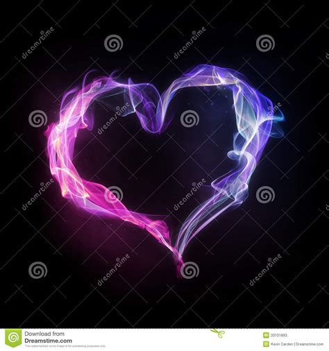 pink  blue heart stock illustration illustration