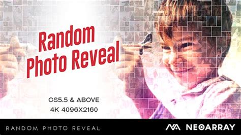 Random Photo Reveal After Effects Project Files Videohive