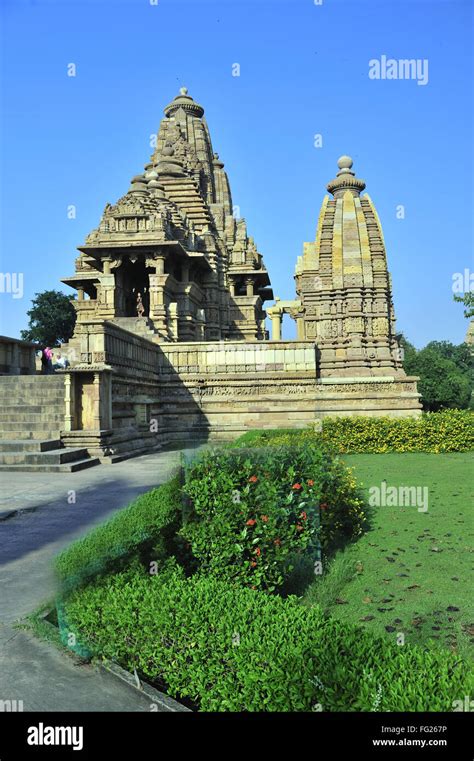 Khajuraho Lakshmana Temple In Madhya Pradesh India Stock Photo Alamy