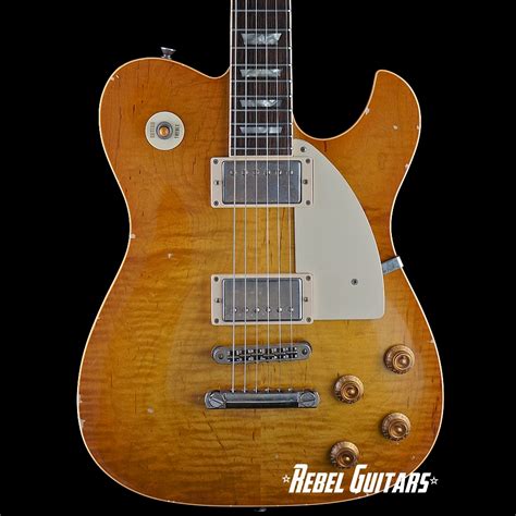 Fano Tc6 Carved Top In Faded Tea Burst Rebel Guitars