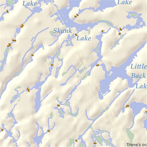 Magnetawan Noganosh Backcountry Canoeing Map By Lost Lakes Avenza Maps