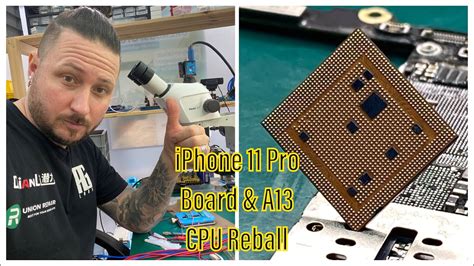 Masterwork Iphone 11 Pro Board Reball Tutorial A13 Cpu Reball