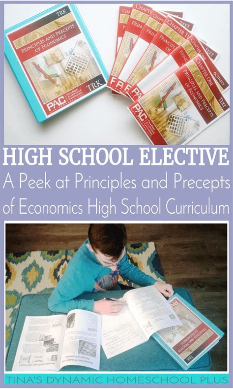 High School Peek At Principles And Precepts Of Economics