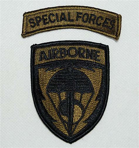 Military United States Us Airborne Special Forces Embroidered Patch