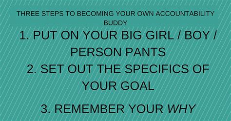 How Holding Yourself Accountable Can Help You Reach Your Goals