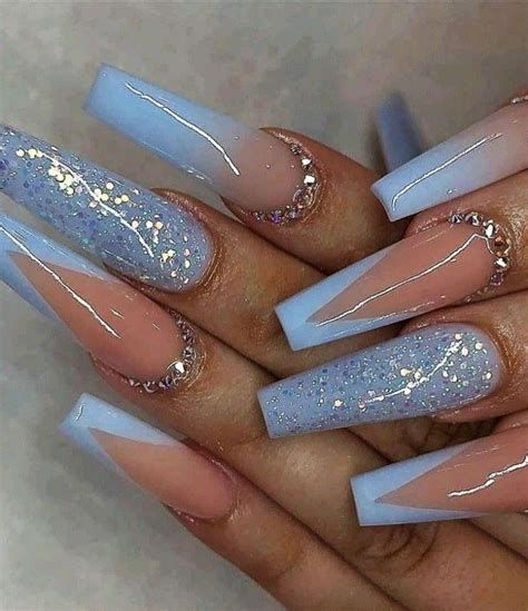 Pin By Fashion Week On Fashion In Long Acrylic Nail Designs Coffin Shape Nails Winter