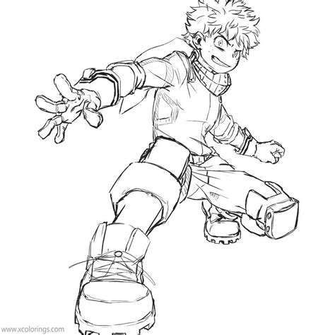 Deku Printable Coloring Pages My XXX Hot Girl