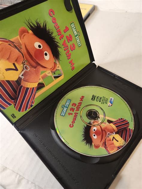 Sesame Street 1 2 3 Count With Me Dvd 2003 Viva Video Rare Mint