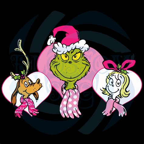 Dr Seuss Grinch Hugs Christmas Christmas Svg Grinch Svg