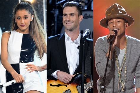 Ariana Grande Maroon 5 Pharrell Among Performers For Cbs Grammy