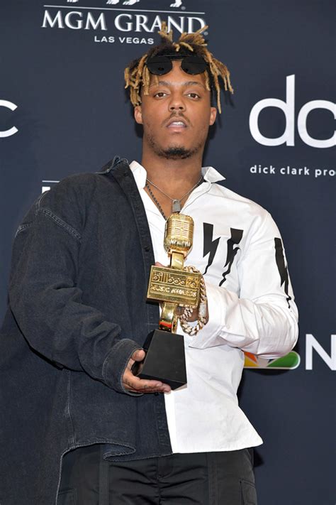 Juice Wrld Poses With The Award For Best New Artist In The Press Room During The 2019 Billboard