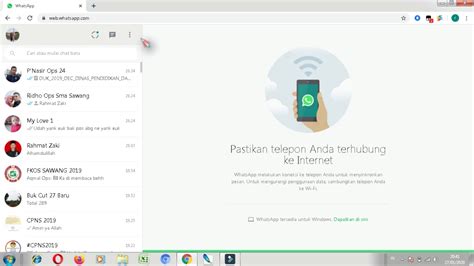 Cara Penggunaan Whatsapp Web Messenger Di Laptop Atau Pc — mutualist.us