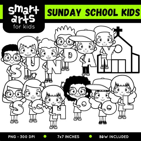 Sunday School Kids Clip Art Smart Arts For Kids