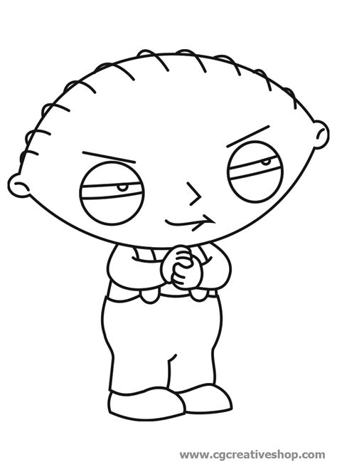 Stewie Griffin I Griffin Disegno Per Bambini Da Colorare Cgcreativeshop