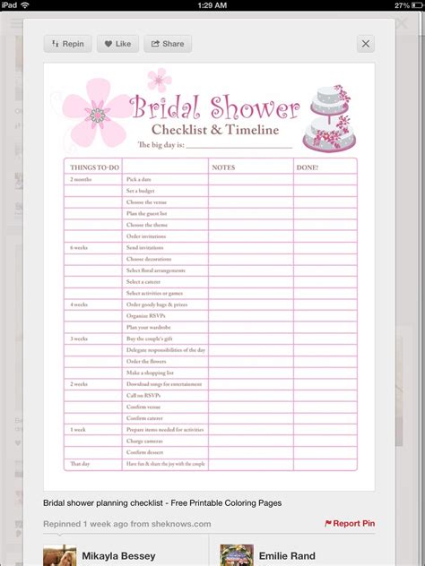 things to buy for bridal shower checklist rilobox