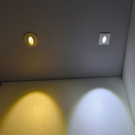 Generic Recessed Led Stair Light Step Lighting 1w 3w Led Pathway Wall
