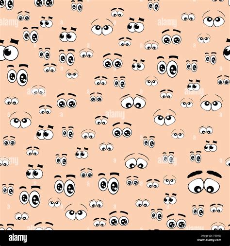 Seamless Texture Cartoons Stock Photo Alamy