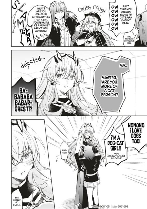Fate Grand Comic On Tumblr Barghest