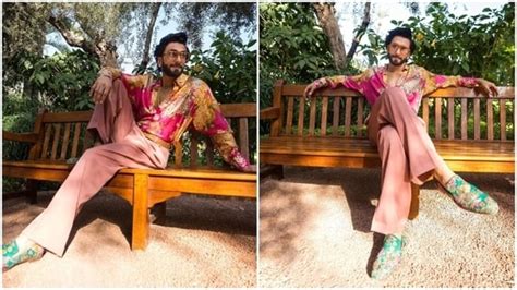 Ranveer Singh In Sabyasachi Proves That Printed Shirts And Baggy Pants Are A Must Have For Your