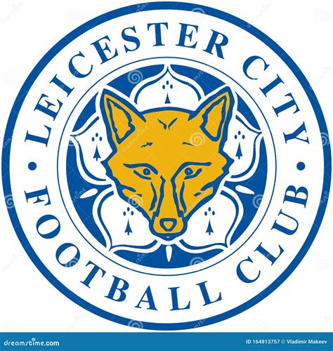 The Emblem Of The Football Club Leicester City England Editorial