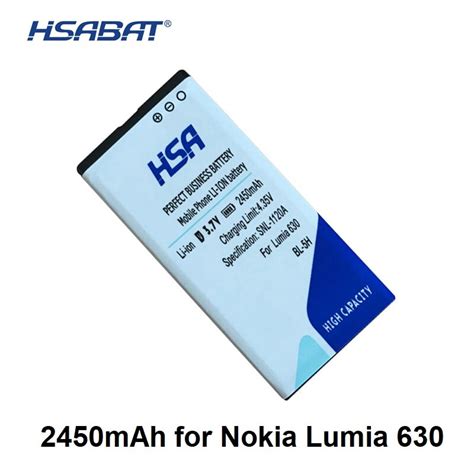Hsabat New 2450mah Bl 5h Bl 5h Battery For Nokia Lumia 630 635 636 638