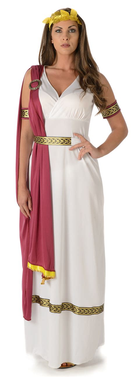 Ancient Imperial Roman Adults Fancy Dress Historical Greek Grecian Toga