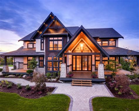Best Transitional Two Story Exterior Home Design Ideas