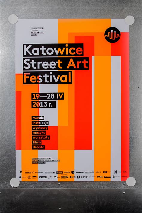Katowice Street Art Festival Silkscreen Poster Series On Behance