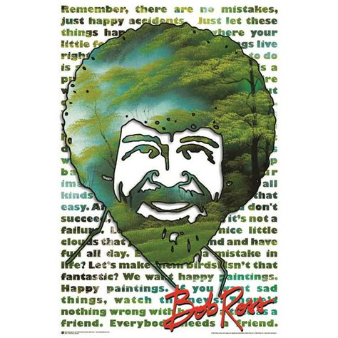 Bob Ross Quotes Poster 24in X 36in