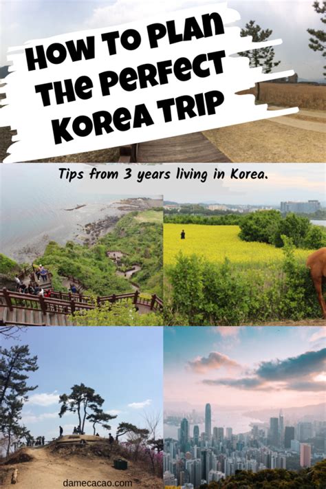South Korea Itinerary 2 Weeks Or Less Locals Detailed Guide South