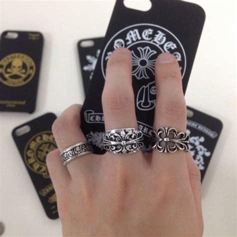 Qoo10 Chrome Hearts Ring Mens Accessories