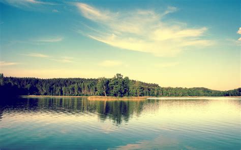Photography Nature Landscape Lake Water Trees Reflection Forest