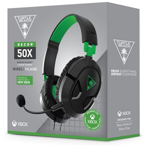 Turtle Beach Recon 50x Gaming Headset For Xbox One And Xbox Series X