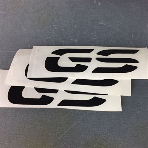 Bmw Gs Font Logo Stickers Car Accessories On Carousell