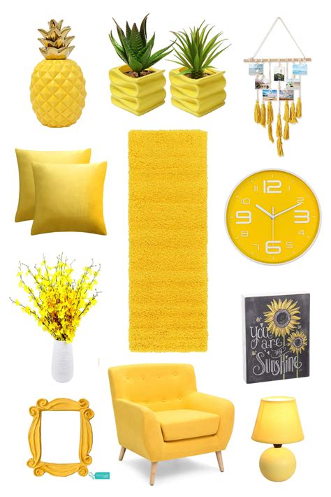 Affordable Yellow Home Decor The Clever Side Yellow Home Decor