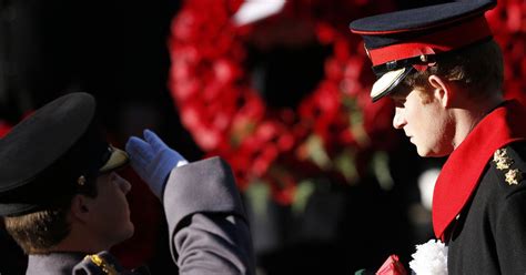 Remembrance Sunday Service Led By The Queen And Prince Harry At The