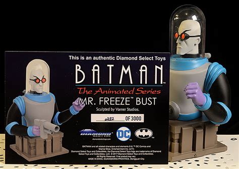 Review And Photos Of Batman Animated Series Mr Freeze Bust