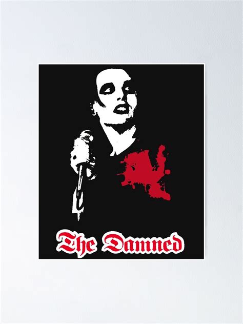 the damned poster for sale by exacked redbubble
